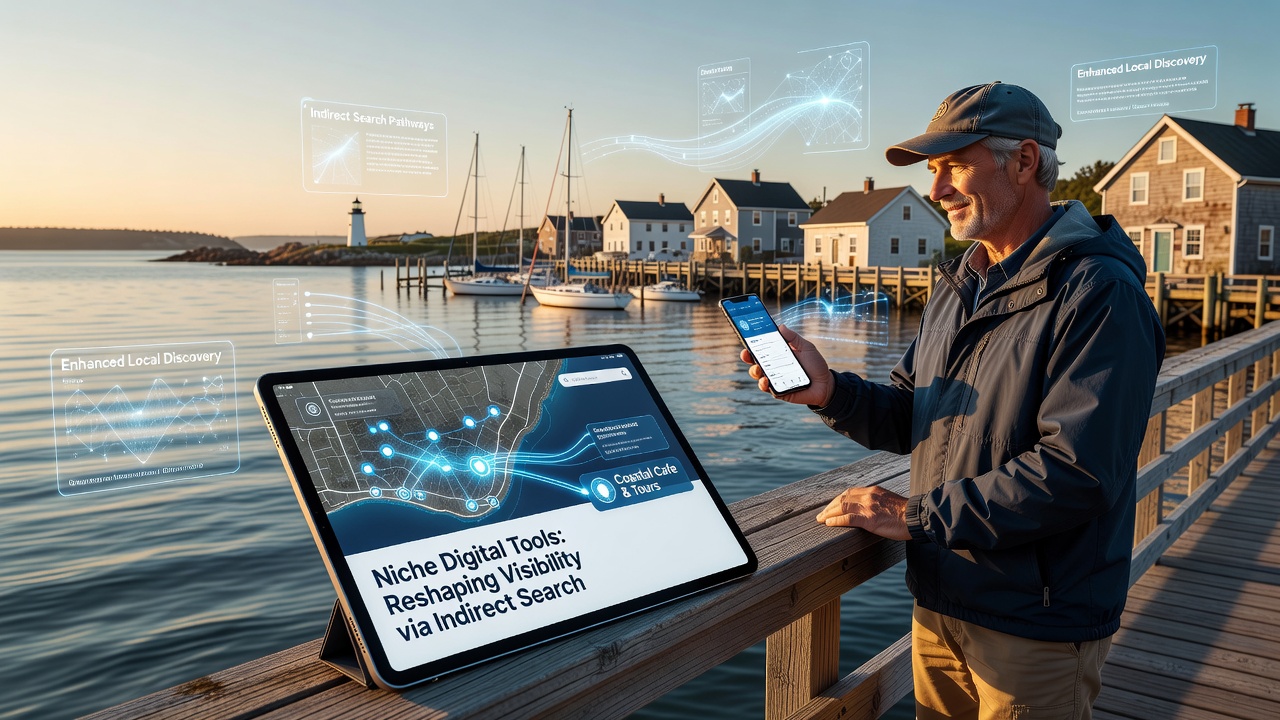 How Niche Digital Tools Are Reshaping Coastal Business Visibility Through Indirect Search Pathways