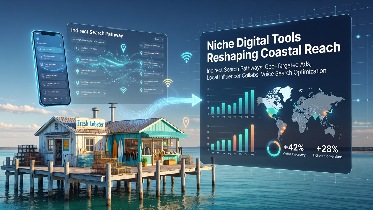 Niche tools connecting coastal enterprises to indirect search results